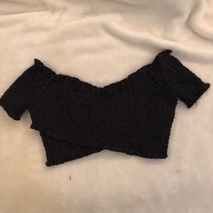Black Crop Top